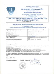СЕРТІФІКАТИ ТА СВІДОТСТВА Intera-DiaCor